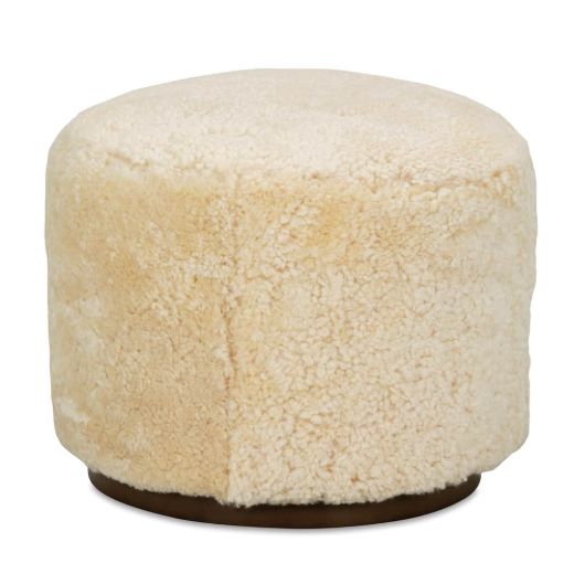 Picture of Shearling Leather Rocco Ottoman